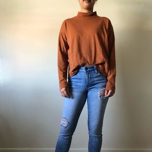 Everlane The Square Mockneck Tee